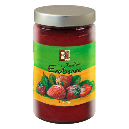 BioArt Erdbeer Konfitüre 750g