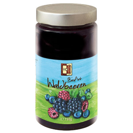 BioArt Konfitüre Waldbeeren 750g