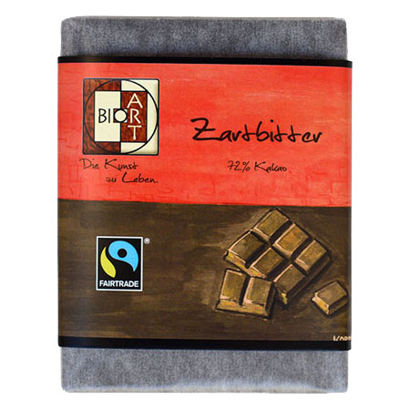 BioArt Schoko Zartbitter 70g /FairTrade