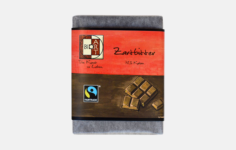 BioArt Schoko Zartbitter 70g /FairTrade