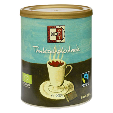 BioArt Trinkschokolade/Kakaopulver 350g /FairTrade