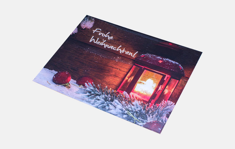 BioArt Karte Weichnachten 94x122mm