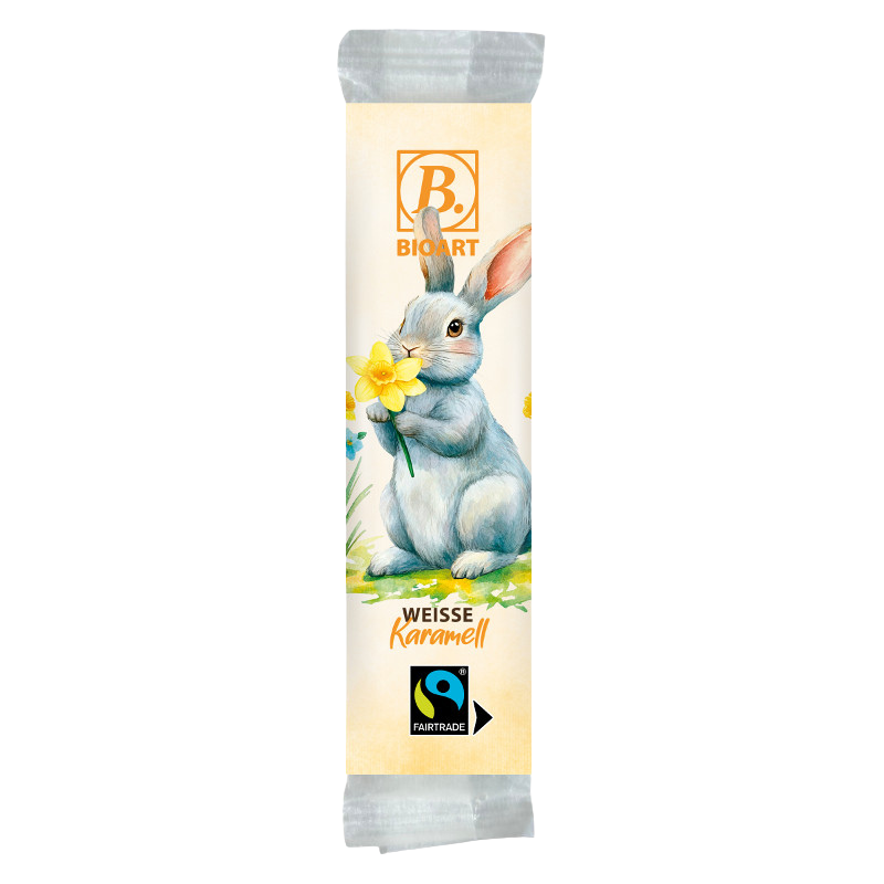 B. Schoko-Riegel Ostern Hase 30g bio, FT-Cert.