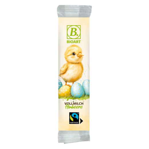 B. Schoko-Riegel Ostern Küken 30g bio, FT-Cert.